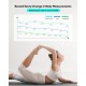Body Fat Scales, Smart Scales for Body Weight & Fat - Digital BMI 20 Body Composition Scale with App, Measures Muscle Mass, Visceral Fat, Hydration Level - 180kg Capacity