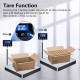 Postal Scales, 440lbs/0.35oz High Precision LCD Display Parcel Scales, Parcel Weighing Scales with Hold and Tare Function for Luggage, Package, Warehouse, 2 AAA Batteries and Charging Cable Included