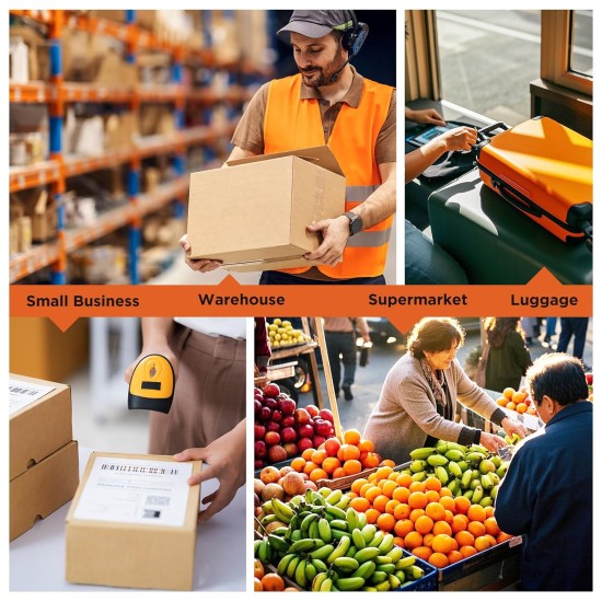 Postal Scales, 660lb/1oz High Precision LCD Display Parcel Scales, Parcel Weighing Scales with Hold and Tare Function for Luggage, Package, Warehouse, 2 AAA Batteries and Charging Cable Included